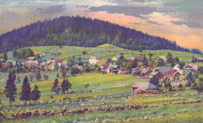 Krajina Českých Žlebů.